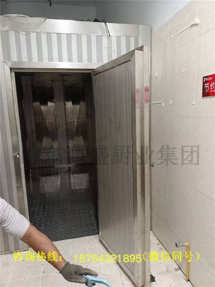 大型醒发室装置现场，，，，，用于醒发馒头、包子之类的面食