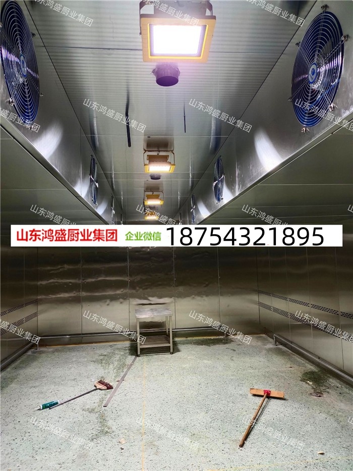 大型醒发房，，，，，大型醒发室装置现场，，，，，全自动不锈钢聚氨酯醒发房，，，，，大型馒头包子醒发箱